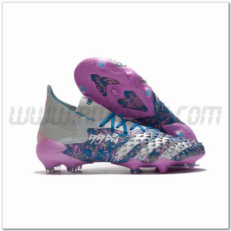 Adidas Scarpe da Calcio Predator Freak.1 FG Viola/Blu