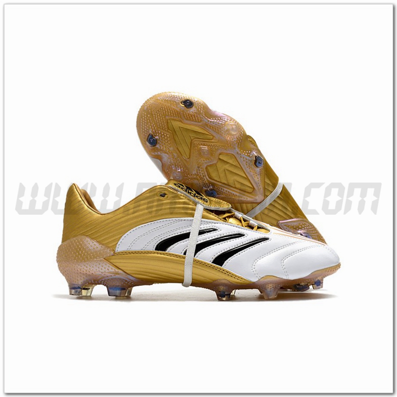 Adidas Scarpe da Calcio Absolute 20 FG Bianco/D'oro