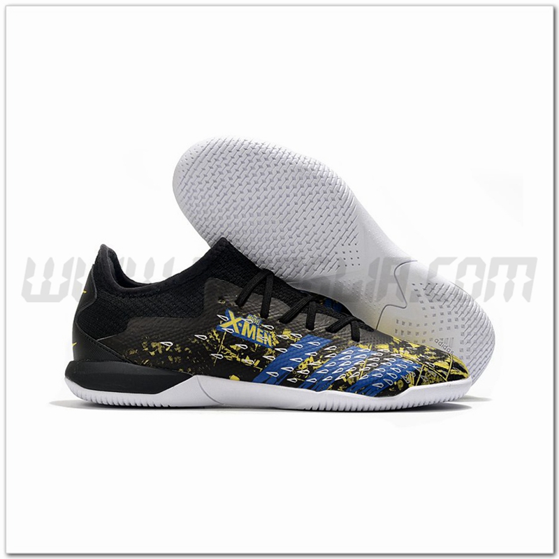 Adidas Scarpe da Calcio Predator Freak .1 Low IC Nero/Giallo