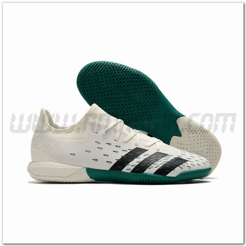 Adidas Scarpe da Calcio Predator Freak .1 Low IC Bianco
