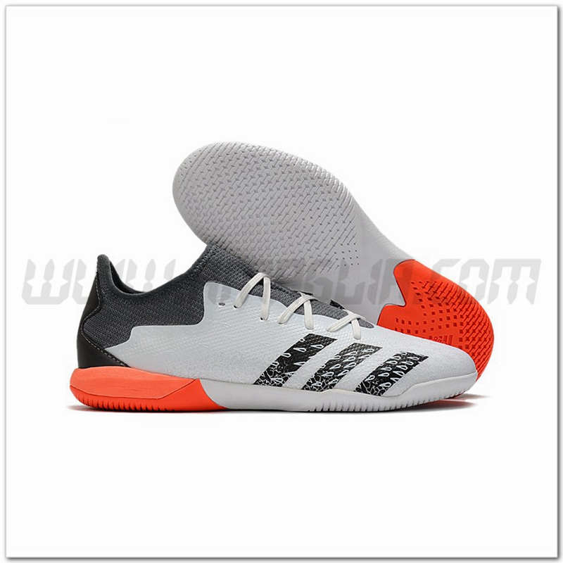 Adidas Scarpe da Calcio Predator Freak .1 Low IC Bianco