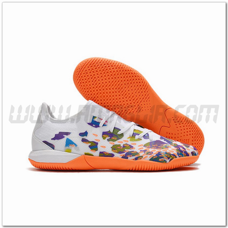 Adidas Scarpe da Calcio Predator Freak .1 Low IC Bianco