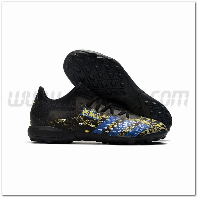 Adidas Scarpe da Calcio Predator Freak .3 Low TF Nero/Giallo