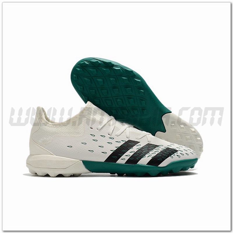 Adidas Scarpe da Calcio Predator Freak .3 Low TF Bianco