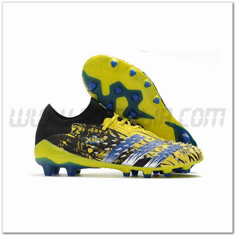 Adidas Scarpe da Calcio Predator Freak .1 Low FG Giallo/Nero