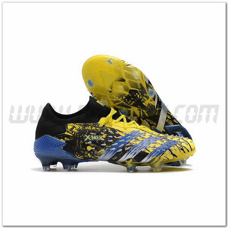 Adidas Scarpe da Calcio Predator Freak .1 Low FG Giallo/Nero