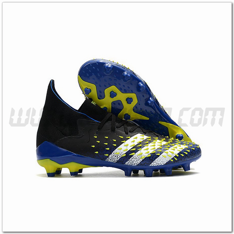 Adidas Scarpe da Calcio Predator Freak.1 Ag Blu/Nero