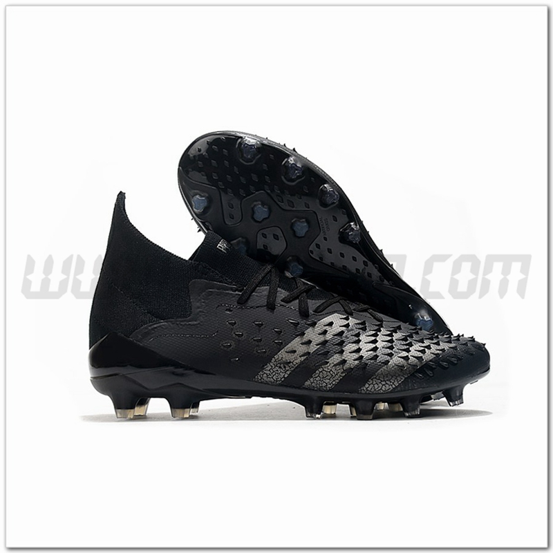 Adidas Scarpe da Calcio Predator Freak.1 Ag Nero