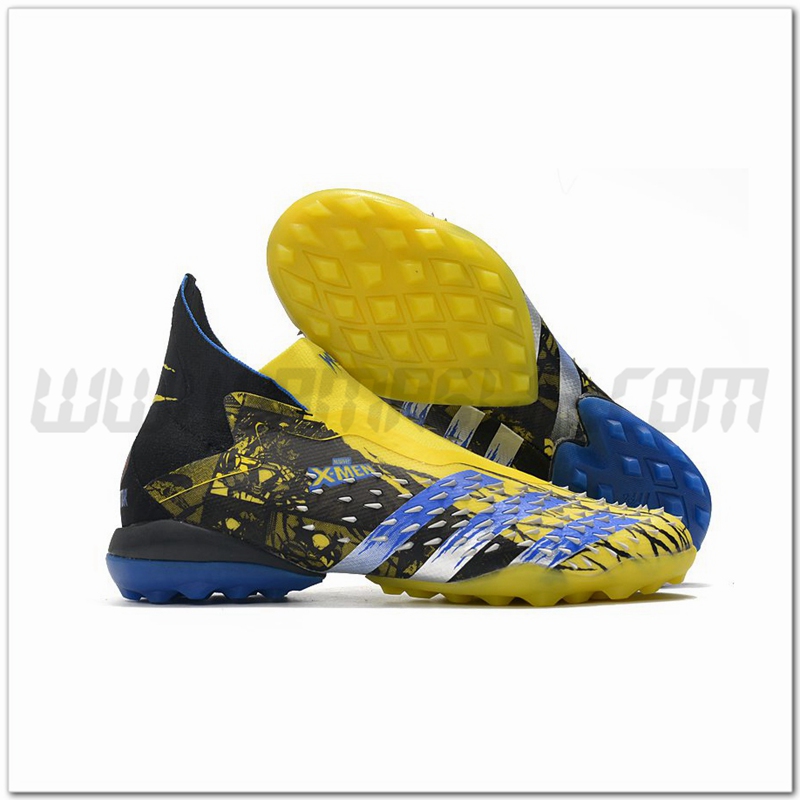 Adidas Scarpe da Calcio Predator Freak + TF Giallo/Nero