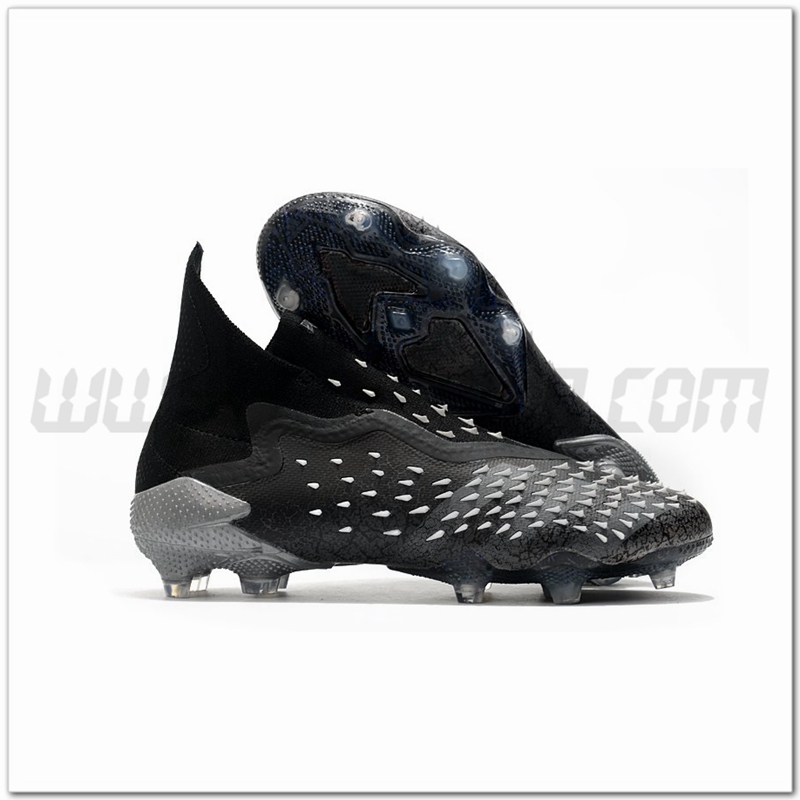 Adidas Scarpe da Calcio Predator Freak + FG Nero