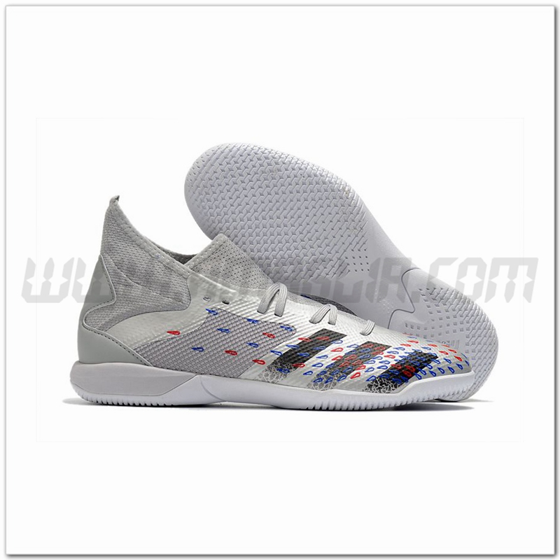 Adidas Scarpe da Calcio Predator Freak .3 TF Grigio