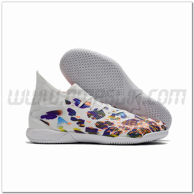 Adidas Scarpe da Calcio Predator Freak .3 TF Bianco