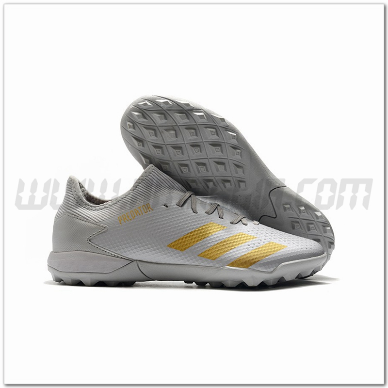 Adidas Scarpe da Calcio Predator 20.3 L TF Grigio