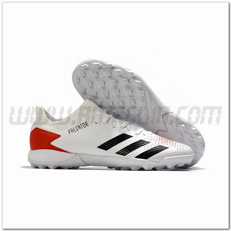 Adidas Scarpe da Calcio Predator 20.3 L TF Bianco