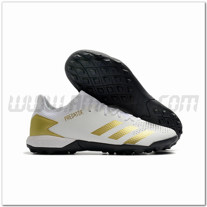 Adidas Scarpe da Calcio Predator 20.3 L TF Bianco