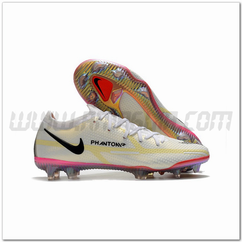 Nike Scarpe da Calcio Phantom GT2 Elite FG Bianco