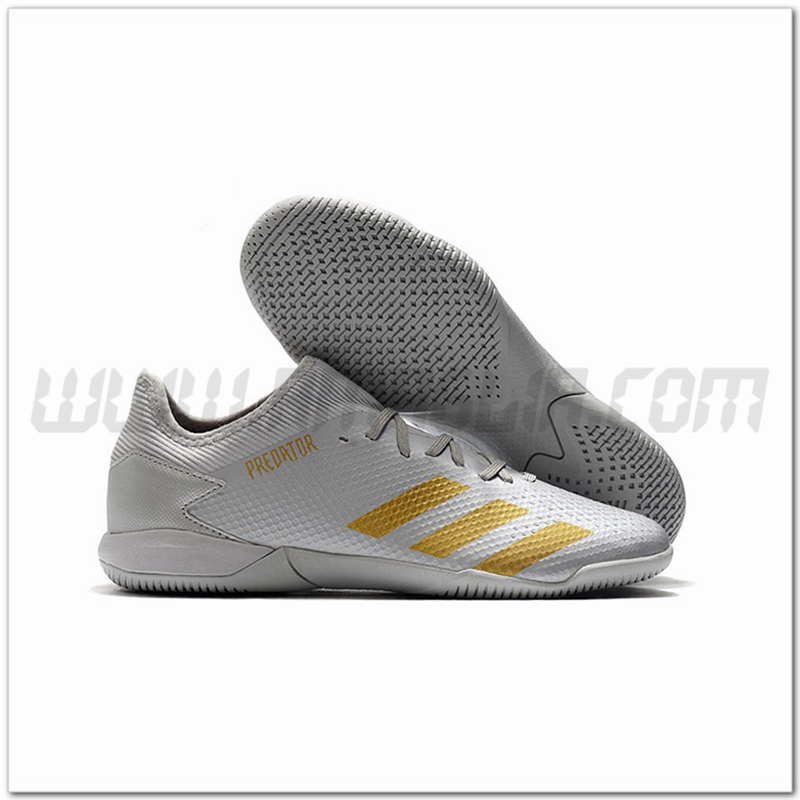 Adidas Scarpe da Calcio Predator 20.3 L IC Grigio
