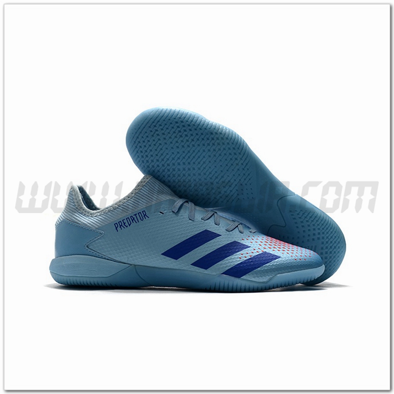 Adidas Scarpe da Calcio Predator 20.3 L IC Blu