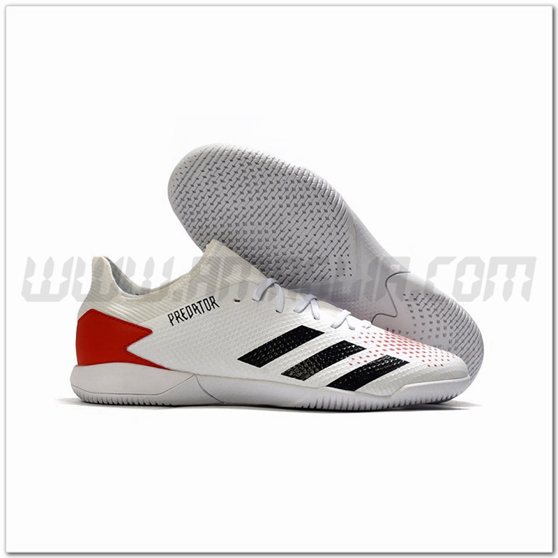 Adidas Scarpe da Calcio Predator 20.3 L IC Bianco