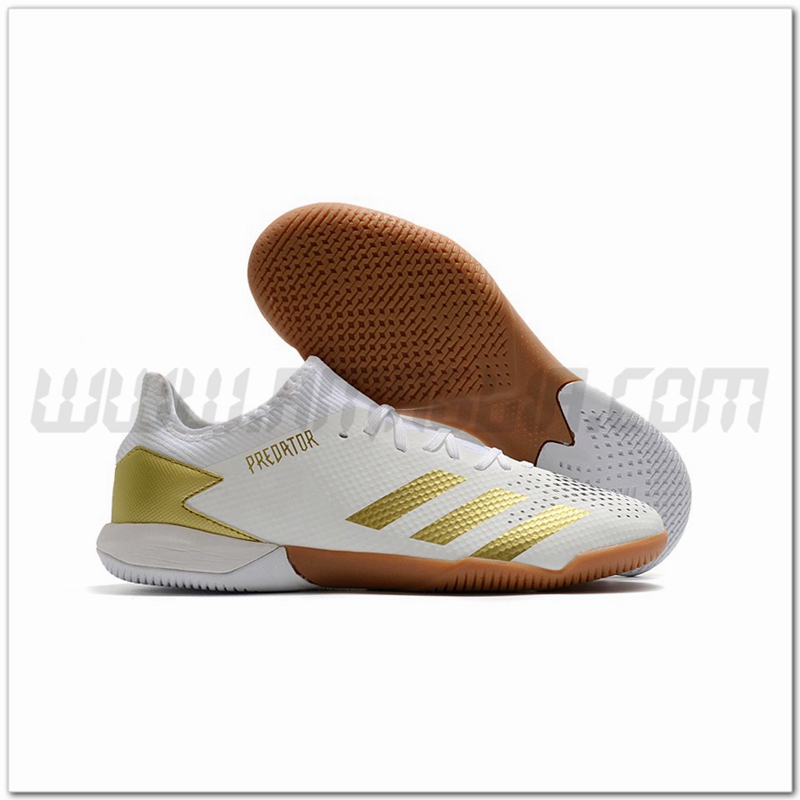 Adidas Scarpe da Calcio Predator 20.3 L IC Bianco