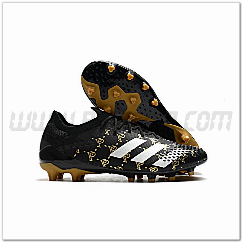 Adidas Scarpe da Calcio Predator Mutator 20.1 Low AG Nero