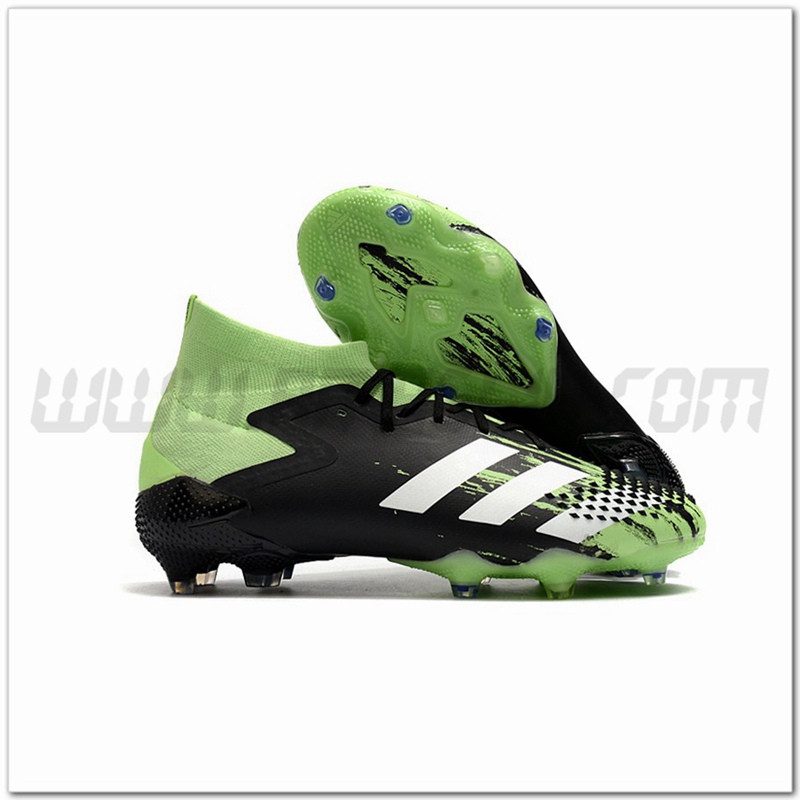 Adidas Scarpe da Calcio Predator Mutator 20.1 FG Nero/Verde