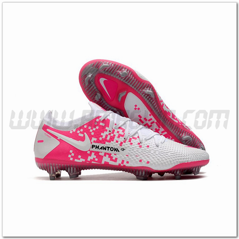 Nike Scarpe da Calcio Phantom GT Elite FG Bianco/Rosa
