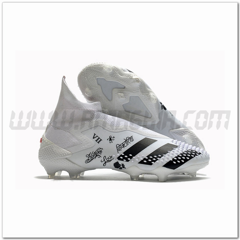 Adidas Scarpe da Calcio Predator Mutator 20+ FG Bianco