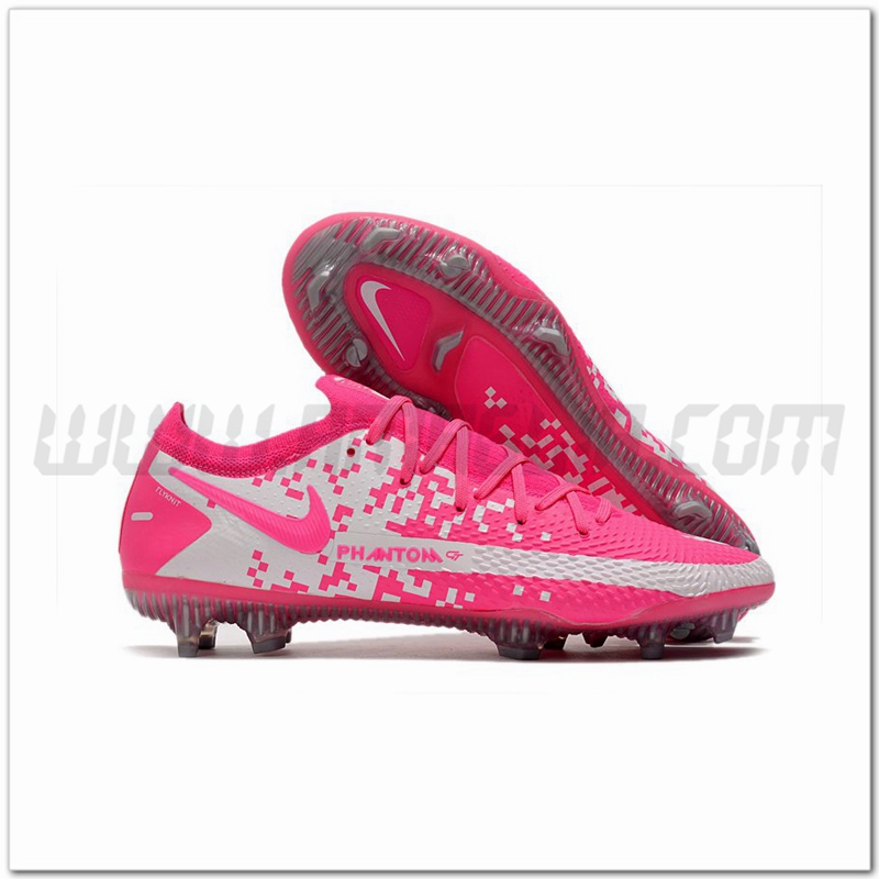 Nike Scarpe da Calcio Phantom GT Elite FG Rosa/Bianco