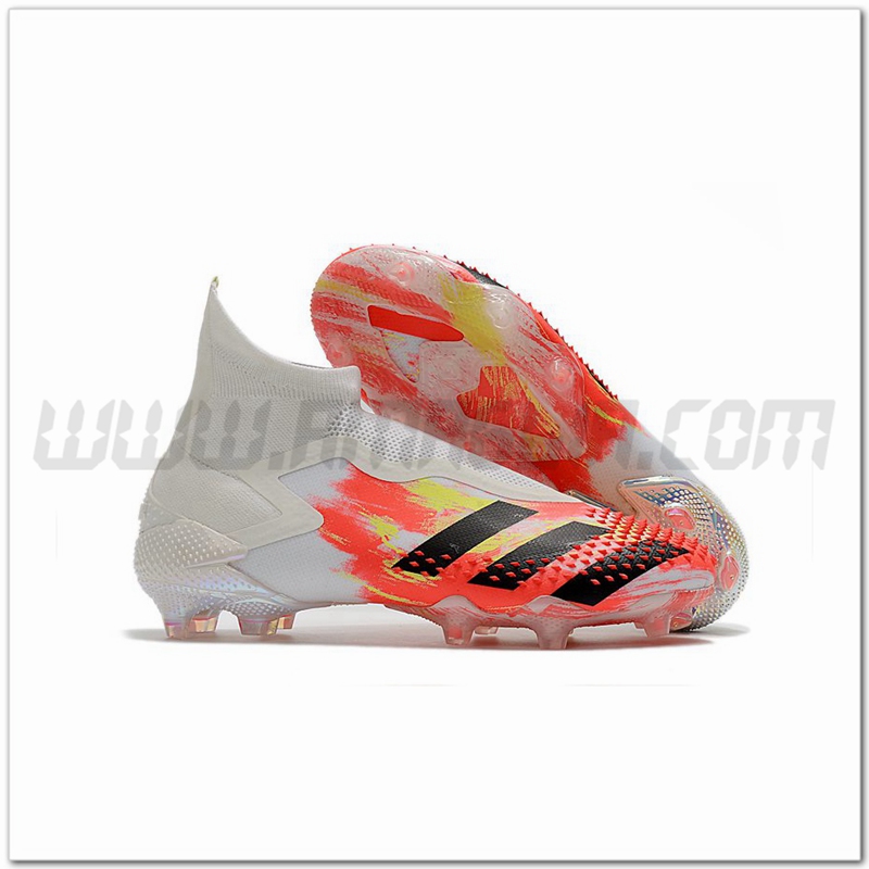 Adidas Scarpe da Calcio Predator Mutator 20+ FG Bianco/Arancia