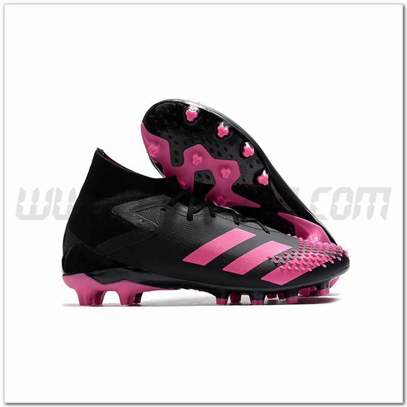 Adidas Scarpe da Calcio Predator Mutator 20.1 AG Nero/Rosa