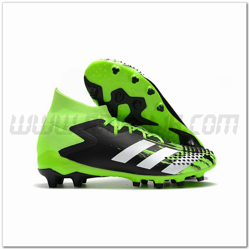 Adidas Scarpe da Calcio Predator Mutator 20.1 AG Verde/Nero