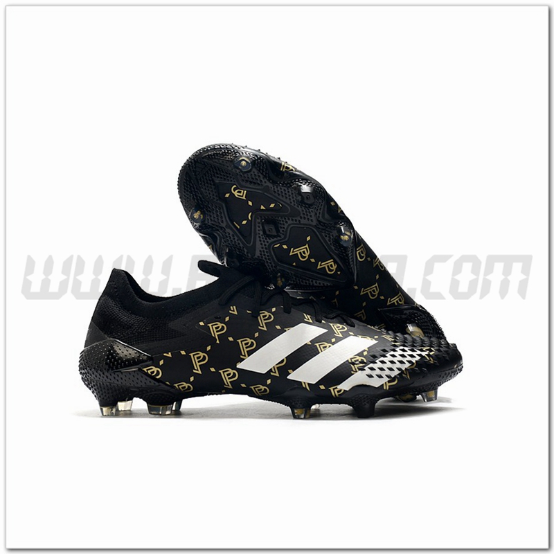 Adidas Scarpe da Calcio Predator Mutator 20.1 Low FG Nero