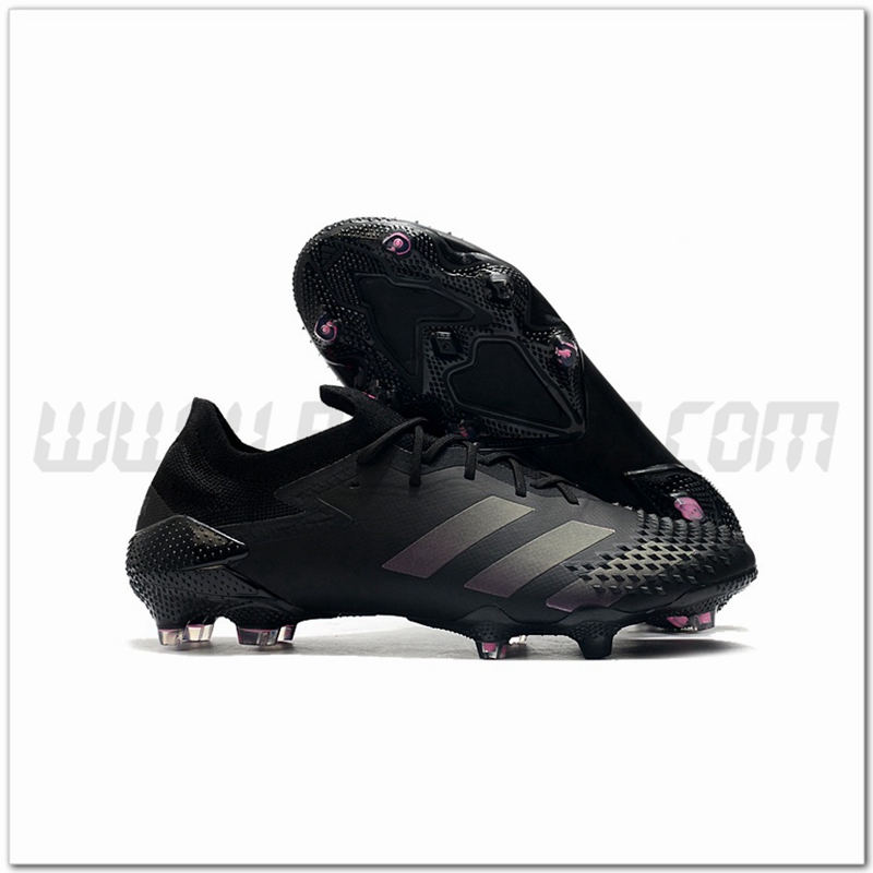 Adidas Scarpe da Calcio Predator Mutator 20.1 Low FG Nero