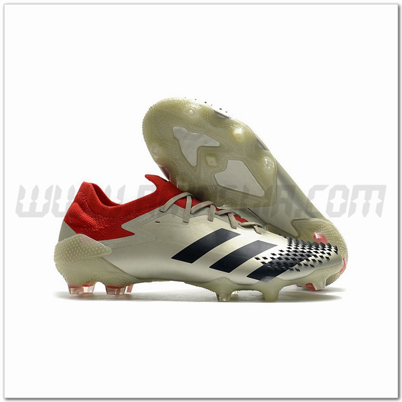 Adidas Scarpe da Calcio Predator Mutator 20.1 Low FG D'oro