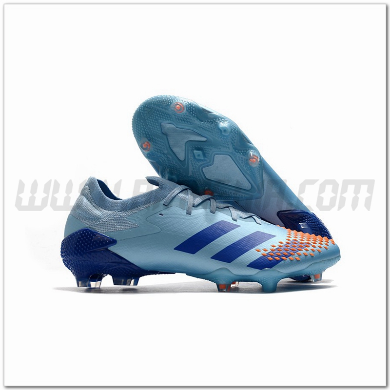 Adidas Scarpe da Calcio Predator Mutator 20.1 Low FG Azzurro