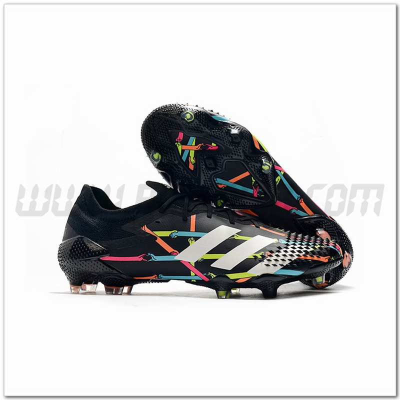 Adidas Scarpe da Calcio Predator Mutator 20.1 Low FG Nero
