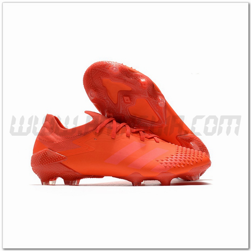 Adidas Scarpe da Calcio Predator Mutator 20.1 Low FG Rosso