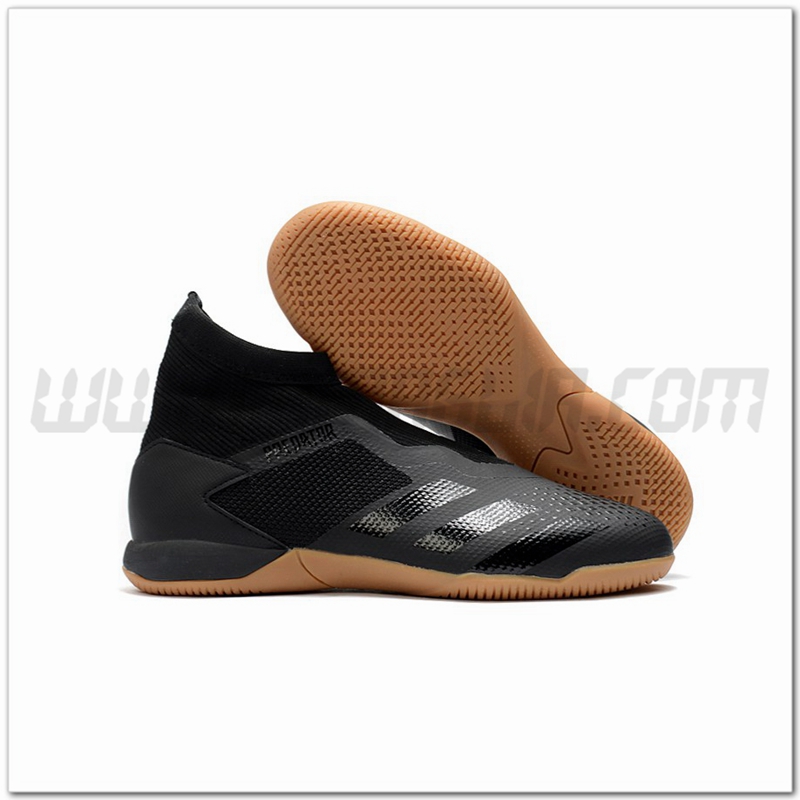 Adidas Scarpe da Calcio PREDATOR 20.3 Laceless IN Nero