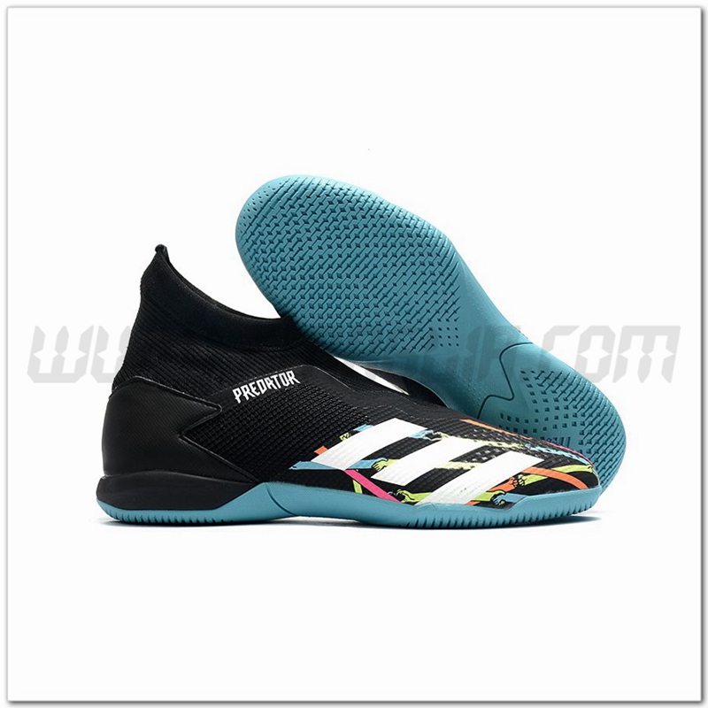 Adidas Scarpe da Calcio PREDATOR 20.3 Laceless IN Nero