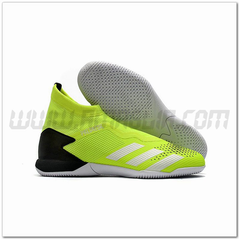 Adidas Scarpe da Calcio PREDATOR 20.3 Laceless IN Verde