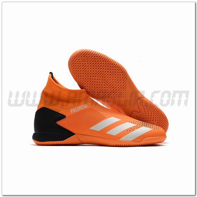Adidas Scarpe da Calcio PREDATOR 20.3 Laceless IN Arancia