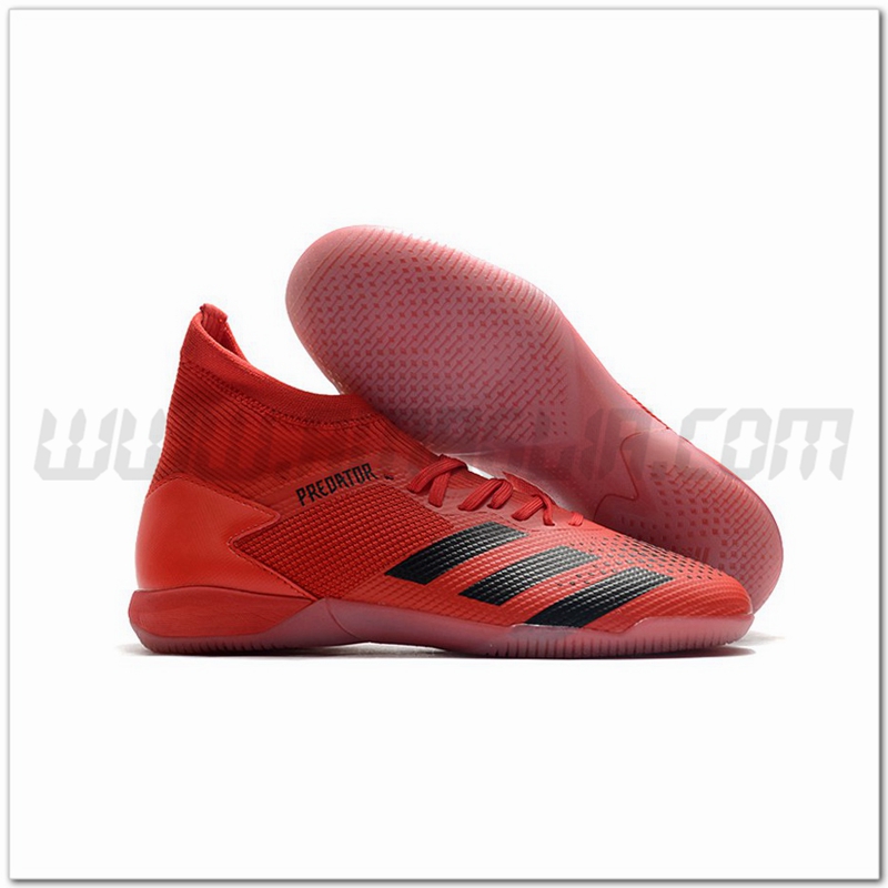 Adidas Scarpe da Calcio PREDATOR 20.3 Laceless IN Rosso