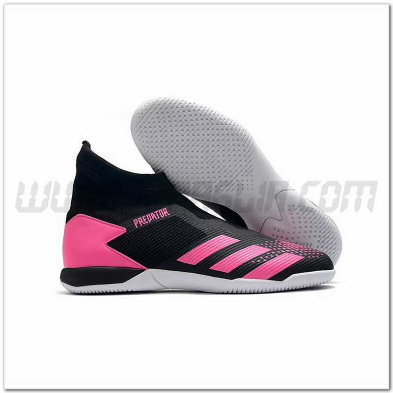 Adidas Scarpe da Calcio PREDATOR 20.3 Laceless IN Nero