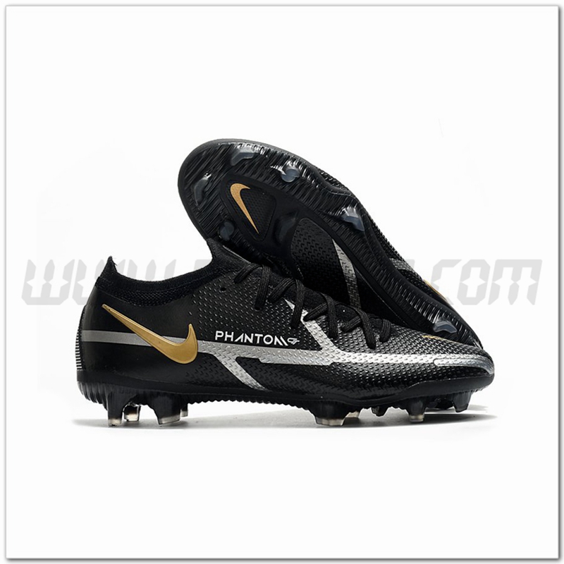 Nike Scarpe da Calcio Phantom GT2 Elite FG Nero