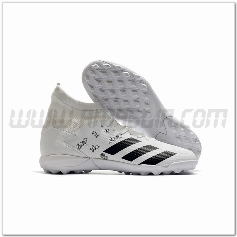 Adidas Scarpe da Calcio PREDATOR 20.3 TF Bianco