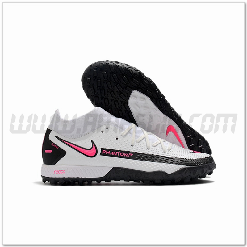 Nike Scarpe da Calcio Phantom GT Pro TF Bianco