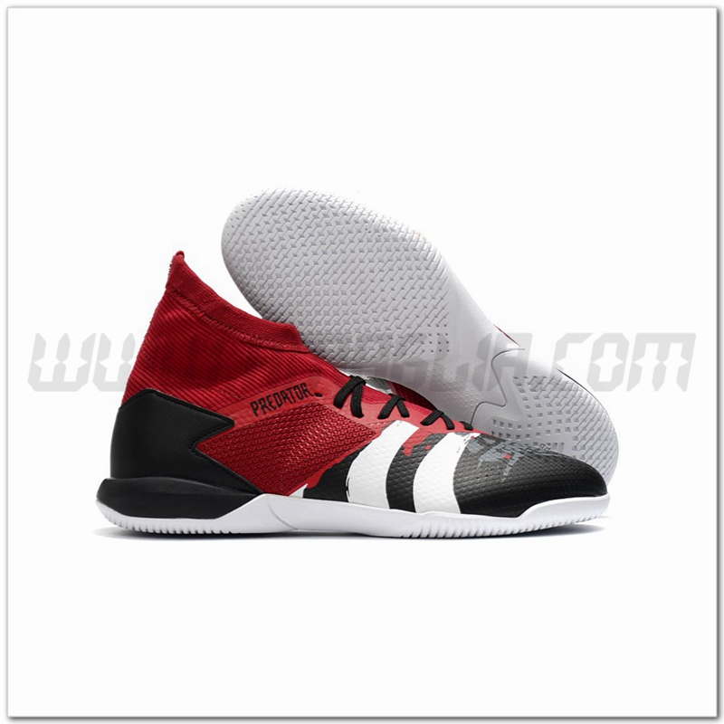 Adidas Scarpe da Calcio PREDATOR 20.3 IC Rosso/Nero