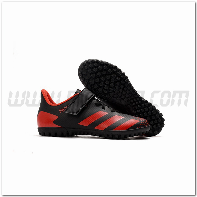 Adidas Scarpe da Calcio Predator 20.4 TF Nero/Rosso