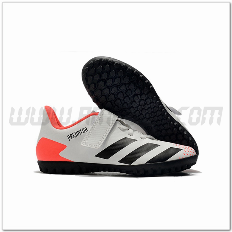 Adidas Scarpe da Calcio Predator 20.4 TF Bianco